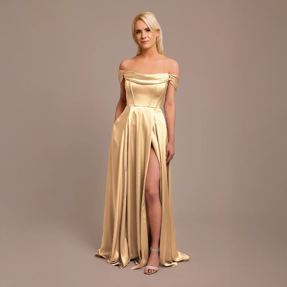 David's Bridal Galina Signature Bridesmaid Dress